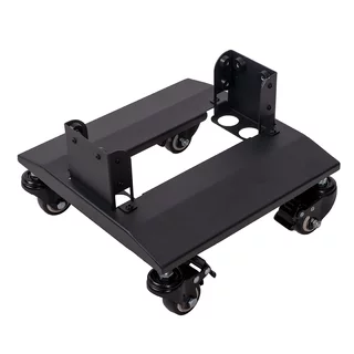 Stand w/ Wheels for Red LED Light Therapy Panel inSPORTline Adacer - Black