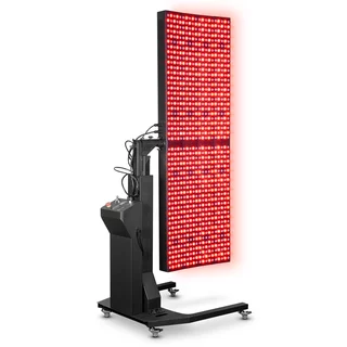 Red LED Light Therapy Panel inSPORTline Supetar - Black