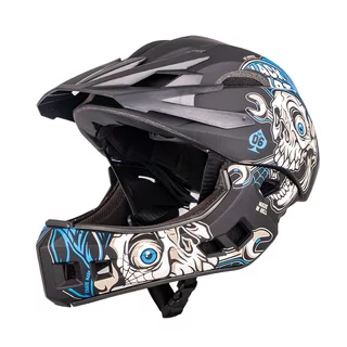 Downhill Helmet W-TEC Delgada - Black Heart Mechanic