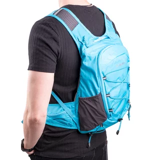 Ultralekki plecak sportowy z bukłakiem oraz gwizdkiem alarmowym inSPORTline Quillan - Turkusowy