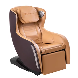Fotel do masażu relaksu masujący inSPORTline Fidardo - Czarno-szary