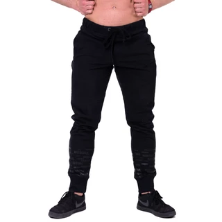 Męskie spodnie dresowe Nebbia Gym Hero Joggers 153 - Czarny