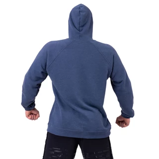 Men’s Hooded Sweatshirt Nebbia Red Label 149 - Dark Blue