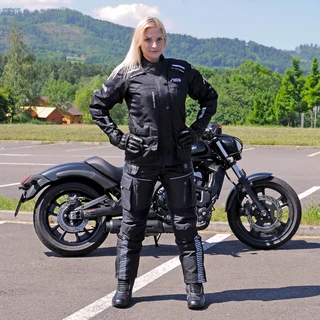 Női motoros nadrág W-TEC Mikusa - fekete