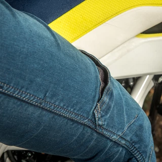 Damskie jeansy motocyklowe W-TEC GoralCE - Niebieski