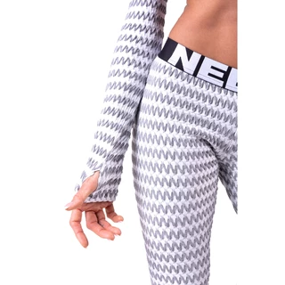 Női leggings Nebbia Boho Style 3D pattern 658 - világos szürke