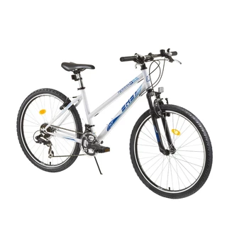 Rower górski dla kobiet DHS Terrana 2622 26" - model 2015 - Biało-niebieski