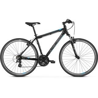 Men’s Cross Bike Kross Evado 2.0 28” – 2022 - Black-Blue with Graphics