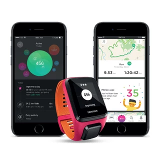 GPS Watch TomTom Runner 3 Cardio + Music + Bluetooth Headphones