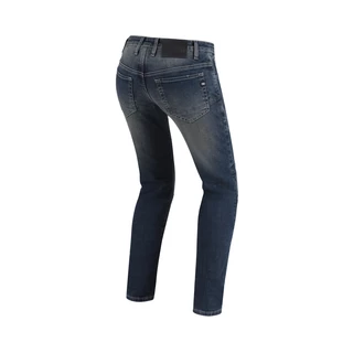 Dámské moto jeansy PMJ Florida MID CE - 2.akosť - modrá