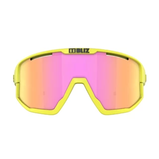 Športové slnečné okuliare Bliz Fusion - Matt Neon Yellow