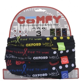 Univerzális multifunkciós kendő Oxford Comfy 3-pack - Camo