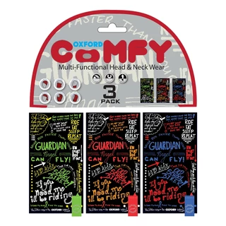 Univerzális multifunkciós kendő Oxford Comfy 3-pack - Camo