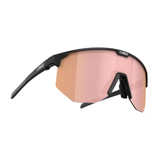 Sportowe okulary przeciwsłoneczne Bliz Hero 022 - Matt Black Brown w Pink