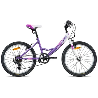 Kid's girls bike Galaxy Ida 20" - model 2015 - Violet-White
