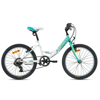 Kid's girls bike Galaxy Ida 20" - model 2015 - White-Green