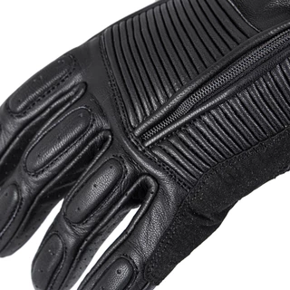 Kožené moto rukavice W-TEC Mareff - 2.jakost - černá