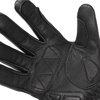 Dámské kožené moto rukavice W-TEC Perchta - černá