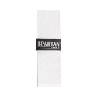 Tenisový grip Spartan Super Tacky 0,6mm - bílá