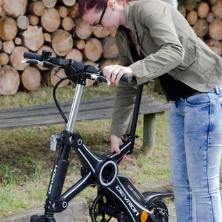 Składany rower elektryczny Devron X3 12" - model 2017
