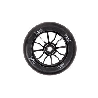 Kółka do hulajnogi LMT S Wheel 110 mm z łożyskami ABEC 9 - Czarny/Czarny