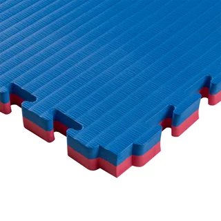 Puzzle tatami podložka inSPORTline Malmeida 100x100x4 cm - červeno-modrá