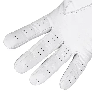 Męskie rękawice skórzane inSPORTline Elmgreen - Kremowo-biały
