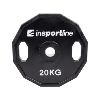 Rubber Coated Olympic Weight Plate Set inSPORTline Ruberton 1.25-25kg