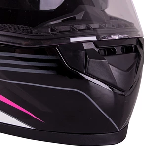 Kask motocyklowy damski z blendą W-TEC FS-816 Black Fuchsia