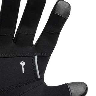 Bežecké rukavice inSPORTline Vilvidero - čierna