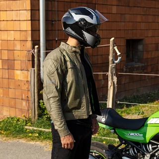 Kask motocyklowy szczękowy z blendą W-TEC FS-907 P/J + szybka