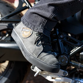 Motorcycle Shoes W-TEC Perpetuals - Light Grey