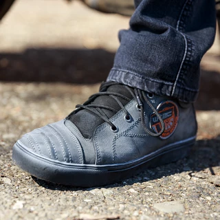 Motorcycle Shoes W-TEC Perpetuals - Light Grey