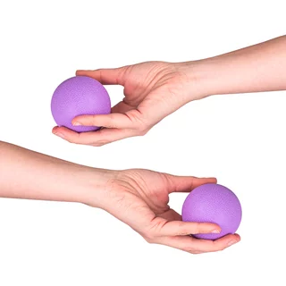 Masažni žogici inSPORTline Thera 6,5 cm - vijoličasta