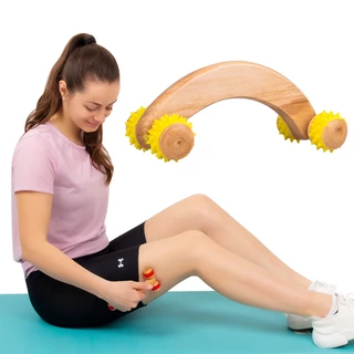 Body Massager inSPORTline Kerung - Yellow
