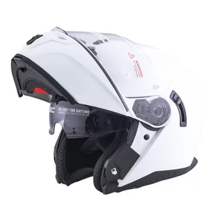 W-TEC Benidor Klapphelm - schwarz glänzend