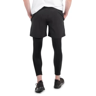 Men’s Leggings 2-in-1 inSPORTline Closefit - Black