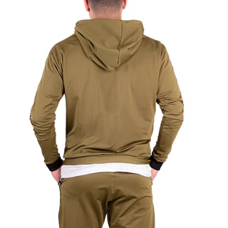 Pánská mikina inSPORTline Straphoodie - khaki