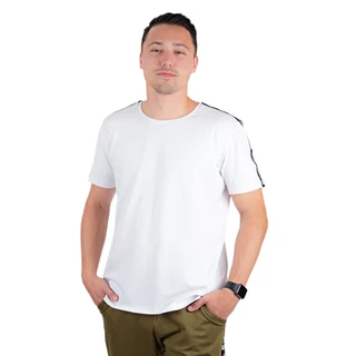 Pánske tričko inSPORTline Overstrap - biela