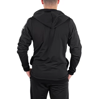 Pánská tepláková bunda inSPORTline Comfyhoodie Man - černá