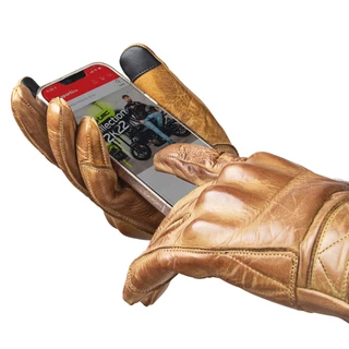 B-STAR Chatanna Leder-Moto-Handschuhe