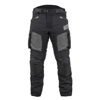 Motorcycle Pants W-TEC Aircross - Black-Grey