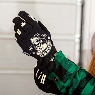 Motorcycle Gloves W-TEC Black Heart Rioter - Black