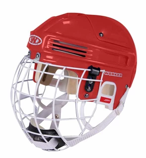 WORKER Joffy Ice-Hockey Helmet - Red