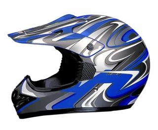 WORKER MAX606-1 Motorcycle Helmet - sale - Blue