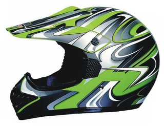 WORKER MAX606-1 Motorcycle Helmet - sale - Green
