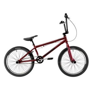 Rower freestyle BMX DHS Jumper 2005 20" cali - 6.0 - Zielony - Fioletowy