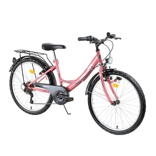 Rower dla dzieci DHS Kreativ Citystyle 2414 24" - model 2015 - Różowy