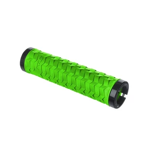 Bicycle Handlebar Grips Kellys Poison - Candy Red - Lawn Green