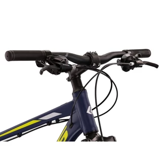 Horský bicykel Kross Hexagon 2.0 26" Gen 004 - tmavo modrá/limetová/šedá